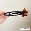 Presilha fofa de franja em desenho animado, presilha lateral de temperamento doce dopamina, nova presilha de bico de pato primavera-verão 2026, acessório de cabelo