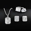 Apertura Transfronteriza de Amazon Conjunto de Joyería Ajustable Set de Tres Piezas Clásico para Mujer r7089-e1997-x1997