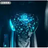 Adecuado para Toyota Frontlander, Highlander y Corolla: Perilla de Cambio de Cristal con Modificación de Iluminación de Colores
