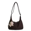 Bolsa de Ombro Retro de Alto Valor para o Dia a Dia Yuezi 2026 Nova Moda Grande Capacidade Estudante Transversal Tote Bag