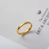 Anillo de Acero Inoxidable con Superficie Lisa, Anillo Estándar Unisex Simple, Suministro Transfronterizo Clásico de Amazon