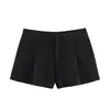 Z Estilo Europeu e Americano Transfronteiriço 2026 Nova Moda Elegante Amazon Roupas Femininas Atacado Shorts Casuais Plissados 3152503