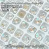 6mm Color Caramelo Flash Shiyue Cara Fondo Puntiagudo Diamante Joyería para Uñas Arte de Uñas Popular Súper Flash Usable Diamante al Por Mayor