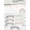 Gafas de montura completa de aleación con doble puente estilo retro Explosiones red social transfronterizas Amazon Europa y Estados Unidos 72823