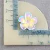 Resina de Plumeria, acessórios de resina DIY, adesivos para capa de celular de cola cremosa de flor de cerejeira, materiais para acessórios de cabelo e adesivos de grampo de cabelo