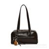 2026 Nuevo Bolso Boston de Color Sólido de Moda Transfronterizo con un Toque de Lujo, Bolso de Hombro Versátil Estilo Coreano, Bolso de Mano Versátil