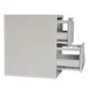 Armário de Aço com Dois Gavetas, Armário com Três Gavetas, Armário com Quatro Gavetas, Armário de Arquivo de Metal com Fechadura - Atacado de Fábrica