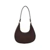 Bolsa de color liso, estilo cremallera, sin forro, estilo coreano de moda, recién llegado, textura de piedra, bolsa para el brazo, bolso de hombro casual, bolso pequeño