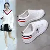 Zapatos Casuales de Estudiante de Estilo Coreano, Zapatos Deportivos Versátiles, Zapatos Nuevos para Mujer, Zapatos Deportivos Blancos de Estilo Coreano, Zapatillas para Correr de Suela Gruesa para Mujer