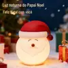 Luz Noturna de Silicone para Filhote Recarregável por USB Luz Suave Protetora para os Olhos Lâmpada para Alimentação de Bebê Luz de Atmosfera para Quarto Infantil e Mesa de Cabeceira