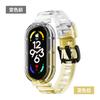 Adequado para Xiaomi 8/9 geração pulseira pulseira pulseira 34567 geração transparente geléia mudança de cor pulseira de substituição