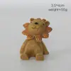 Produtos Zakka: Animais Fofos Olhando para as Estrelas, Miniaturas de Animais para Amantes de Itens Zakka