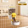 Dispensador de Agua para Perros Alemán Que No Moja la Boca, Botella de Agua Tipo Bola Colgante para Mascotas, Bebedero para Jaula de Conejos, Alimentación Automática para Perros Pequeños