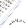 Pestañas inferiores divididas de camelia, simulación natural de hada, transparentes, de tallo fino, gran capacidad, para principiantes, maquilladores de cómics.