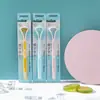 Limpador de Língua Raspador de Língua de Silicone Raspador Multifuncional de Revestimento da Língua Escova de Limpeza de Efeito Duplo Comércio Eletrônico Transfronteiriço Fabricante de Escova de Dentes