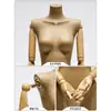 Nuevo maniquí femenino de papel kraft estilo coreano para escaparates de tiendas de ropa, maniquí de medio cuerpo diseñado específicamente para exhibir ropa de mujer