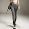 Pantalones de yoga fitness de cintura alta con control de abdomen para mujer, diseñados para ajustarse perfectamente sin sentirse restrictivos, moldeando las caderas para una silueta tipo durazno, adecuados para usar como prenda exterior o como capa base en otoño