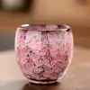 Taza de té de cerámica con esmalte de horno Taza Maestra Taza de té Té Juego de té Kung Fu Taza de huevo de dragón con esmalte Tianmu tazón de té taza individual