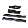 Adecuado para 25-26 Nissan Kicks tiras de estribo, pedales de bienvenida, tiras brillantes protectoras antiarañazos de acero inoxidable KICKS