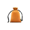 Fabricante Direto Armazenamento de Joias Multicor Bolsa de Armazenamento para Viagem Bolsa de Cosméticos de Veludo Bolso com Cordão Personalização