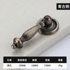 Puxador de Gaveta Europeu Furo Único Chinoiserie Puxador de Porta de Guarda-Roupa Armário Mesa de Cabeceira Puxador Anel de Puxar Cobre Antigo Dourado