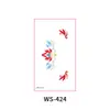 Novedad Flor-brillo Frente Dunhuang Pegatina de Cejas Niños Adultos Mujeres Hanfu Estilo Antiguo Vestido Antiguo Estampado en Frente Pegatina de Actuación