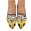 Zapatos de Mujer de Talla Grande Nuevos 2025 Transfronterizos, Zapatos Individuales de Tejido Volador, Puntera Puntiaguda, Suela Plana, Zapatos de Mujer Cómodos de Talla Grande