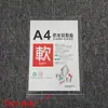 Cola Macia Transparente PVC Etiqueta de Pendurar para Envio Logístico Expresso Porta-Etiquetas Cartão Etiqueta Saco com Zíper para Documentos Outros Seláveis