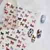 Adesivos de Arte para Unhas em Relevo DIY Populares Doces e Cool Adesivos de Unhas Modernos Simples Tecido Cavalo Adesivo Material Unhas Usáveis