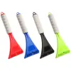 Pala de Nieve para Coche Pequeña Multicolor Esponja de EVA Resistente a la Escarcha Mango Fácil de Romper Plástico Raspador para Quitar Escarcha Pala para Quitar Nieve