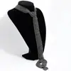 ZA con Diamante Caliente Super Brillante Europeo y Americano Collar de Corbata Cadena de Clavícula Personalizada Moda Transfronteriza Collar de Moda Mujer
