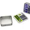Caja de Lata para Empaque de Pastillas de Garganta Cuadrada Mini Lata de Lata para Pastillas Lata de Hojalata para Caramelos de Café Push-Pull Hecho a Medida