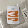 Conjunto de 3 peças~ Presilhas laterais revestidas de borracha na cor creme, presilhas BB, presilhas para franja, presilhas de cabelo para fios soltos, doces acessórios de cabelo