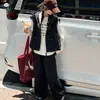 Conjunto de Chaleco para Niñas 2026 Nuevo Estilo Otoño: Conjunto de tres piezas para niños mayores: Camiseta estampada, Top de manga larga y Pantalones cargo