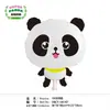Balão Fofo de Panda Gigante Panda Segurando Bambu Balão de Filme Leve Animal de Desenho Animado Panda Flutuante Bola de Ar Sem Vedação