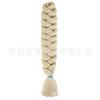 Fábrica de Xuchang trenza de color de seda ignífuga a baja temperatura 165g 82 pulgadas trenza sucia de Carnikalon lote mixto