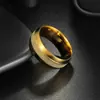 26 Nuevos Modelos de Anillos Pulidos de 8 mm para Hombre de Comercio Electrónico Transfronterizo en Europa y América, Anillos de Boda, Anillos de Pareja, Artículos de Venta Caliente al por Mayor en Amazon