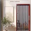 Puerta de Pantalla Plegable con Malla de Diamante, Antirrobo, Anti-Ratón, División de Aleación de Aluminio, Puerta de Pantalla Deslizante Invisible, Ventana de Pantalla de Acero Retráctil a Prueba de Mosquitos