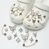 2026 Moda Nuevo Versátil Zueco de Oso con Cuentas Accesorios para Zapatos DIY Dijes Desmontables para Zapatos Hebillas de Zapatos de Alta Gama
