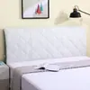 Funda gruesa acolchada de alta gama para cabecero de cama de dormitorio, funda suave para respaldo de cama de madera, funda antipolvo todo incluido para todas las estaciones