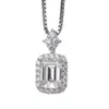 En stock en Fanzhou: Anillo para Mujer con Forma de Frasco de Perfume de Moissanita, 1-5 Quilates, Plata S925 Chapado en Oro, Venta Directa de Fábrica