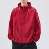 Ropa de Protección Solar Ligera de Seda de Hielo para Exteriores Nasa para Hombre Verano UPF50+ Anti-UV Transpirable Chaqueta de Protección Solar