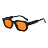 Gafas de sol europeas y americanas de alta gama para hombre y mujer, gafas retro de protección solar, estilo nuevo de montura pequeña, gafas para mujer sencillas y a la moda
