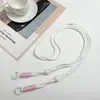 Cordão Trançado Ajustável para Celular Transversal Anti-Perda de Pescoço para Bolsas em Estoque