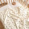 Atacado do Fabricante Cobertor para Recém-Nascido Fino Estampado de Desenho Animado Malha de Algodão Colcha Saco de Dormir para Bebê Recém-Nascido