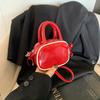 Bolsa pequena retrô casual simples feminina, nova bolsa transversal de primavera 2025, bolsa transversal de ombro feminina