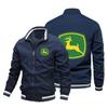 Nueva Chaqueta de Motocicleta Motocicleta Deportiva para Hombre Casual Holgada Europea y Americana Comercio Exterior Talla Grande Moderna Transfronteriza Chaqueta Blanca