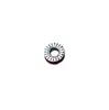 Prata de Lei S925 Espaçador 6mm Estilo Étnico de Xizang Sino Vajra Amolador Vajra Contas Espaçadoras Acessórios para Corda Trançada DIY Prata