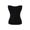 Atacado de Roupas Femininas Transfronteiriças Estilo Europeu e Americano Primavera Nova Top Tubo de Tricô Menina Quente Slim Fit Sexy Top Interno