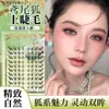 Pestañas Postizas Yuxiaoya Magnolia para Mujer Estilo Natural Simuladas Transparentes con Tallo Delgado Segmentadas Individuales en Racimo Injerto Sensación de Aire